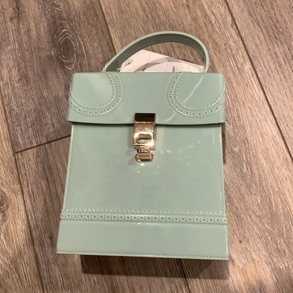 RL - Fun and flirty Light Green Mini Jelly Purse - Picture 3 of 13